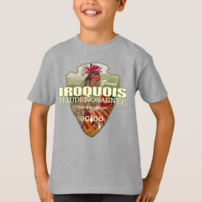 Irokesen (Pfeilspitzen) T-Shirt (Vorderseite)