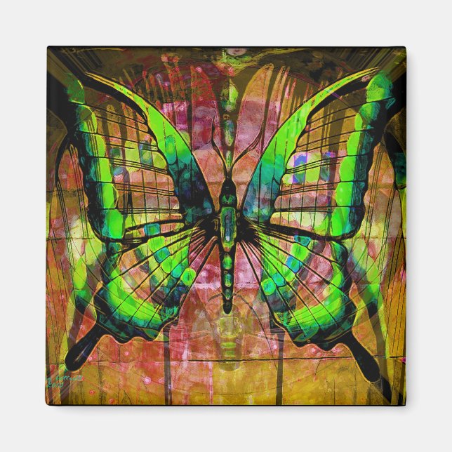 Iron Butterfly Magnet (Vorne)