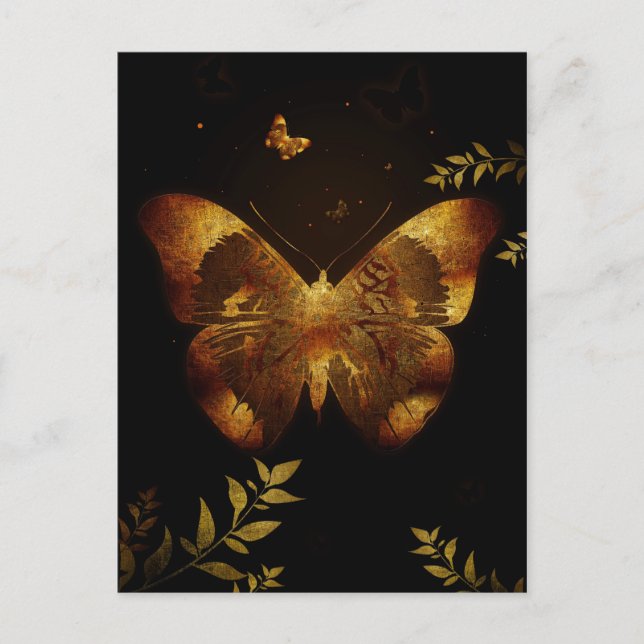Iron Butterfly Postkarte (Vorderseite)