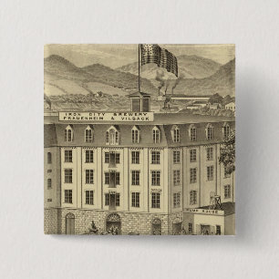 Iron City Brauerei, Frauenheim und Vilsack Button