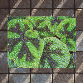 Iron Cross Begonia Floral Fußmatte