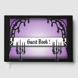 Iron Gates Lila Gothic Gästebuch