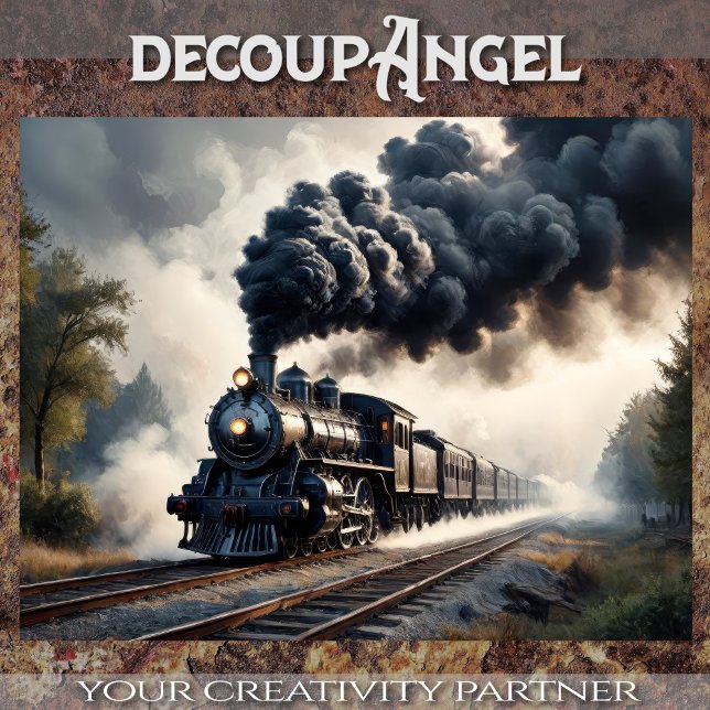 Iron Horse Majestät - Decoupage _ Seidenpapier (Von Creator hochgeladen)