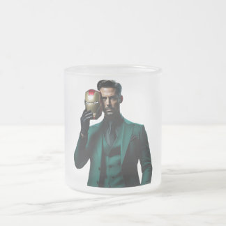 Iron Man stirbt nie Mattglastasse