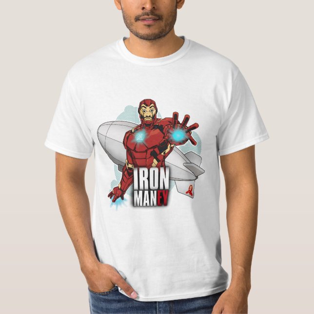 Iron man X la casa de papel T-Shirt (Vorderseite)