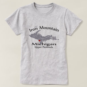 Iron Mountain - Michigan Herberge Design Frauen T-Shirt
