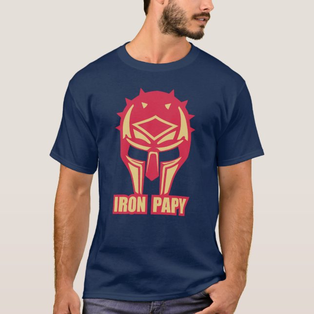 iron_papy_casure_armure_ironpapy_cask_medieval T-Shirt (Vorderseite)
