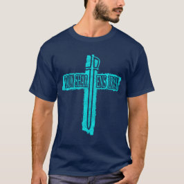 Iron Sharpens Iron Christian Phi Rho Design T-Shirt
