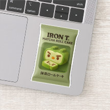 Iron T. Matcha-Roulade: Japanische Snack-Kunst