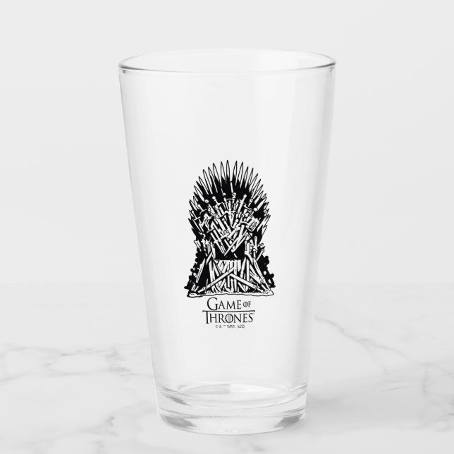 Iron Throne Icon Glas (Vorderseite)