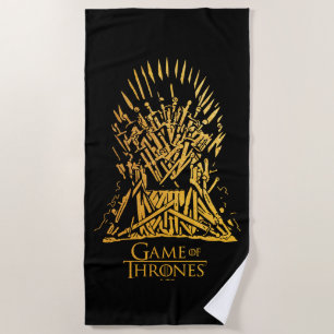 Iron Throne Icon Strandtuch