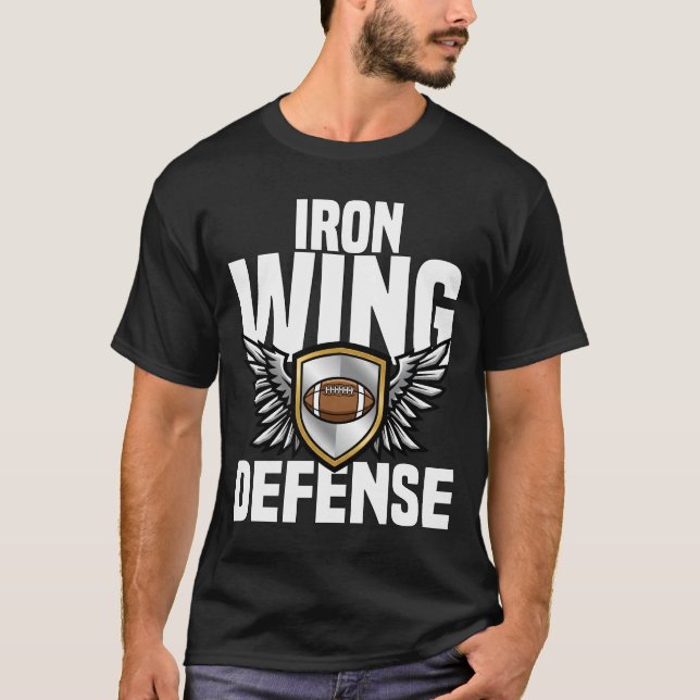 IRON WING DEFENSE - PHILADELPHIA FOOTBALL T-Shirt (Vorderseite)
