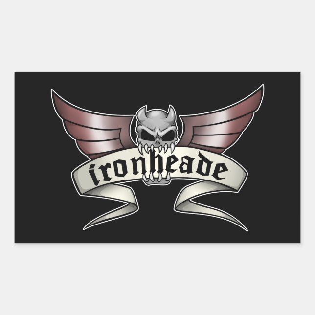 Ironheade Sticker (Vorderseite)