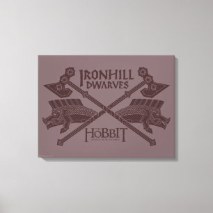 Ironhill Zwerg-Film-Ikone Leinwanddruck