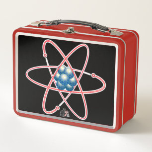 Ironic Atomic Metall Brotdose