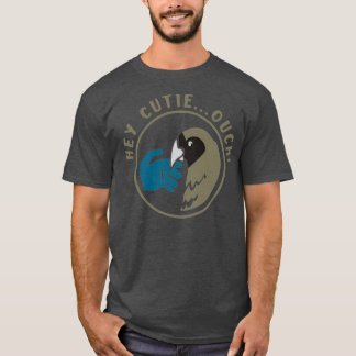 Ironic Zitat Angry African Gray Parrot Niedlich Pa T-Shirt