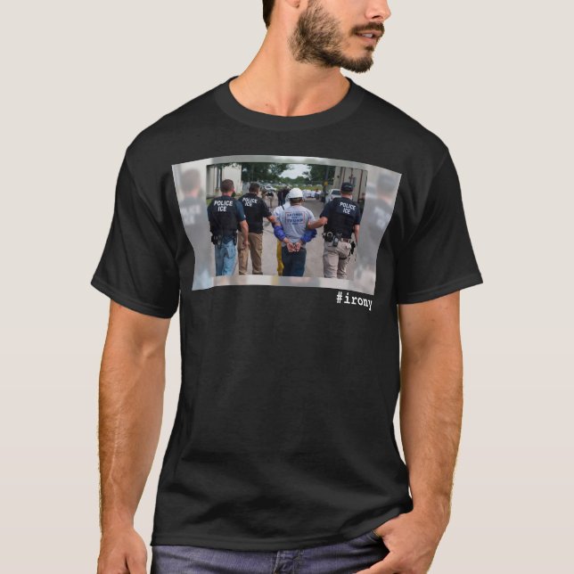 Ironie 2025 - Agent tun, was sie tun T-Shirt (Vorderseite)
