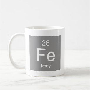 Ironie, élément café Mug