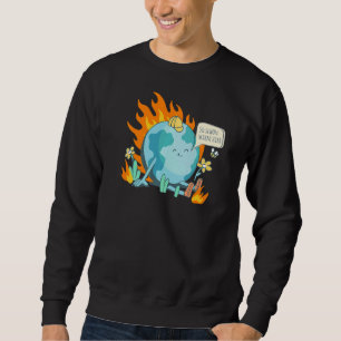 Ironie-Erklärung des deutschen Klimawandels Sweatshirt