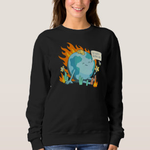 Ironie-Erklärung des deutschen Klimawandels Sweatshirt