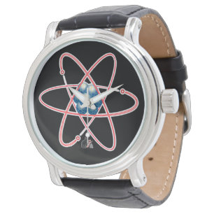 Ironische Atomenergie Armbanduhr