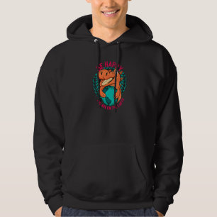 Ironische Erklärung zum Klimawandel durch ein Dino Hoodie