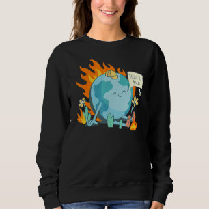 Ironische Erklärung zum Klimawandel in Spanien - T Sweatshirt