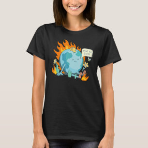 Ironische Erklärung zum Klimawandel in Spanien - T T-Shirt