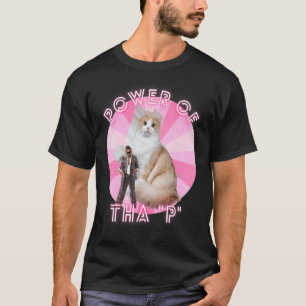 Ironische Katzen-Meme Hip-Hop Streetwear Macht Von T-Shirt
