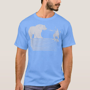 Ironischer Bärenwald T-Shirt