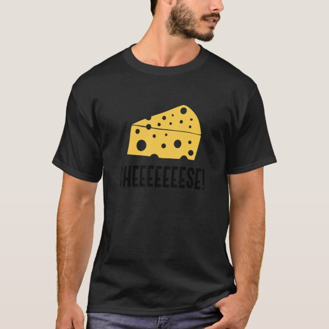 Ironischer Käsesatz Bio Käsesorten T-Shirt (Vorderseite)