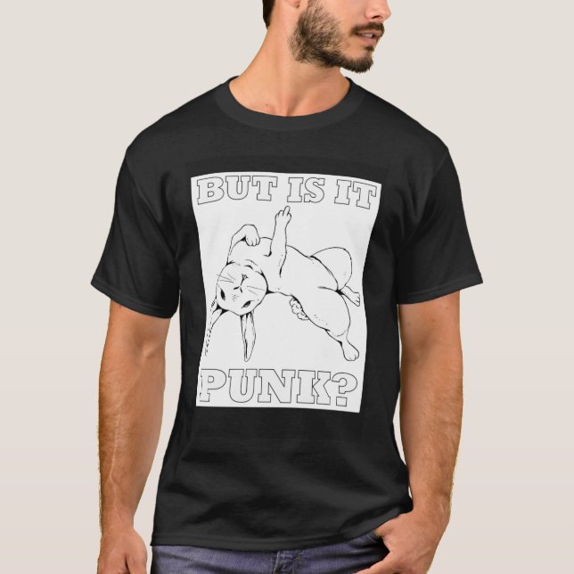Ironischer Punk 1 T-Shirt (Vorderseite)
