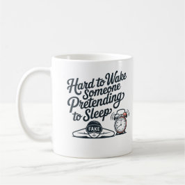 Ironischer Wecker-Geschenk Kaffeetasse