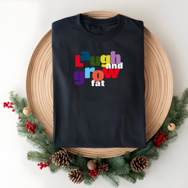 Ironisches Lachen und fette korolle Buchstaben wac T-Shirt (Von Creator hochgeladen)