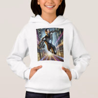 Ironman Futuristic City Rush Hoodie - Neon Hero