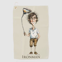 Ironman Golfer Golfhandtuch