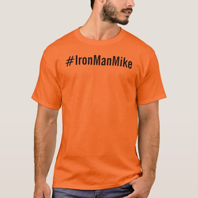 #IronManMike T-Shirt (Vorderseite)