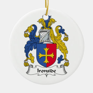 Ironside Familienwappen Keramikornament