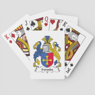 Ironsisches Familienwappen Spielkarten