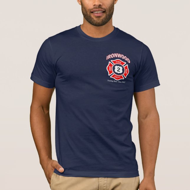 Ironwood-Feuer-Aufgaben-Shirt T-Shirt (Vorderseite)