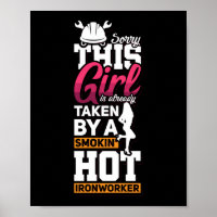 Ironworker Girlfriend Construction Welder Gift