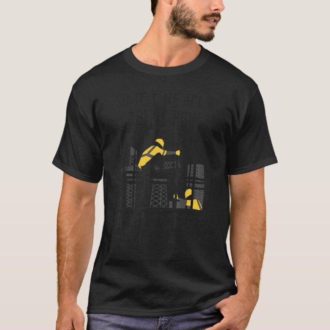 Ironworker: Ironwork Ironworker T-Shirt (Vorderseite)