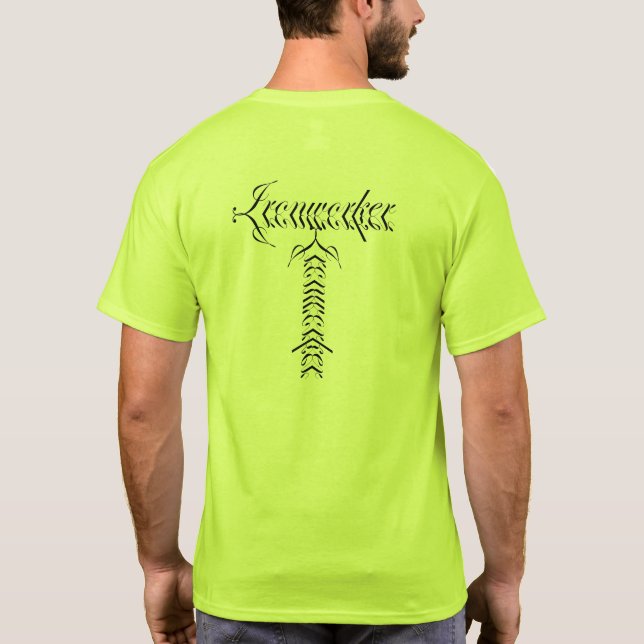 Ironworker Reflection T - Shirt (Rückseite)