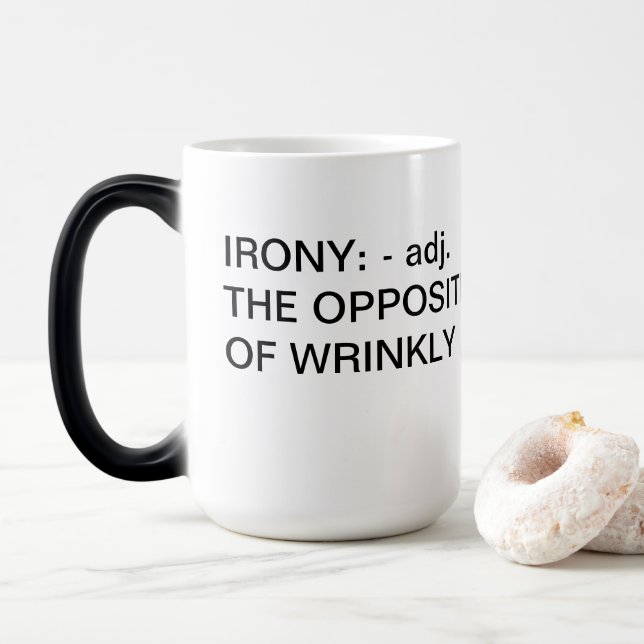 IRONY MUG (Avec donut)