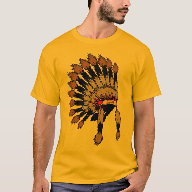 Iroquois bannet war T-Shirt (Vorderseite)