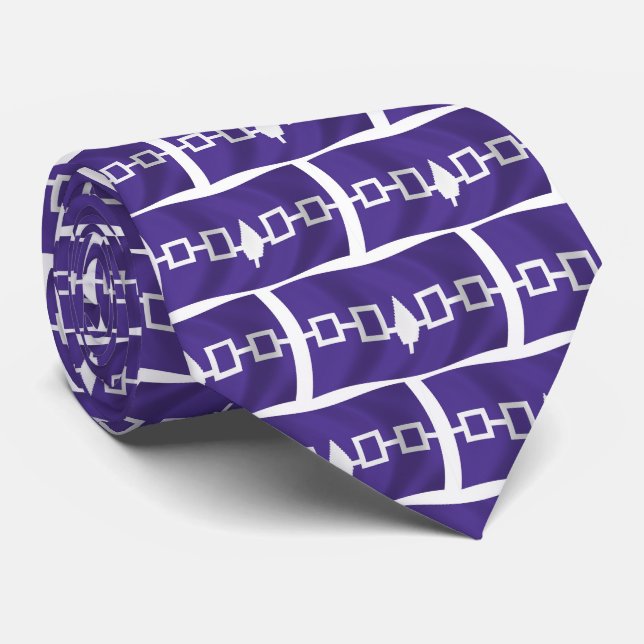 Iroquois Confederacy Flag Krawatte (Gerollt)