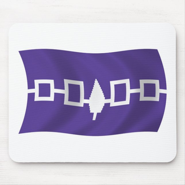 Iroquois Confederacy Flag Mousepad (Vorne)