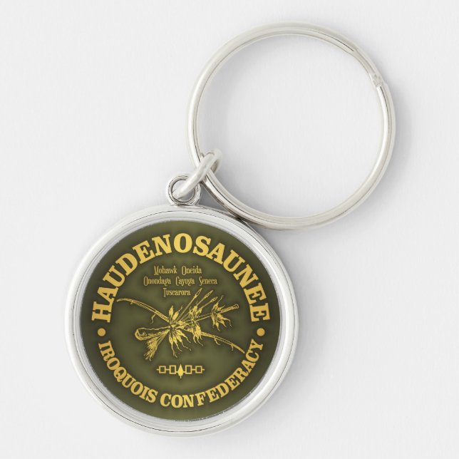 Iroquois Confederacy (Haudenounee) Schlüsselanhänger (Vorne)