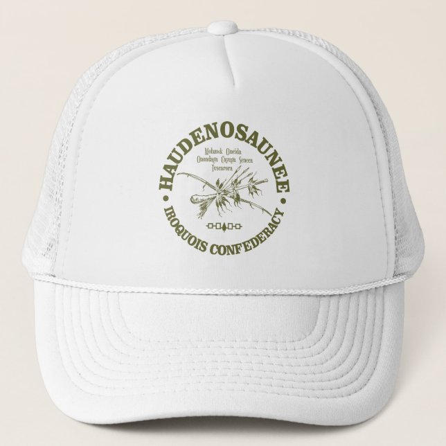 Iroquois Confederacy (Haudenounee) Truckerkappe (Vorderseite)