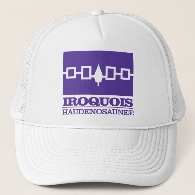 Iroquois (Haudenosaunee) Truckerkappe (Vorderseite)